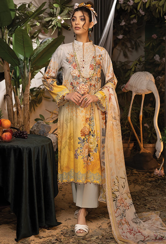 Maria B. Luxe Edition – Embroidered Lawn Replica