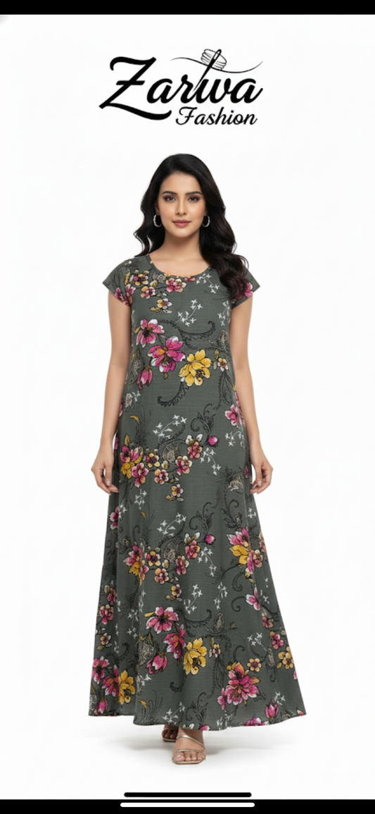 Linen maxi